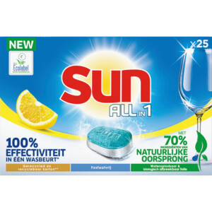 Sun Vaatwastabletten All-in-1 Citroen