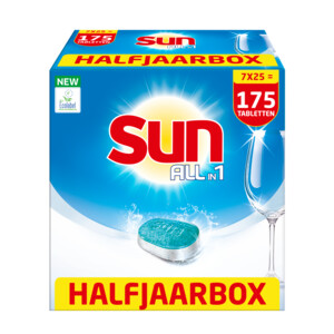 7x Sun Vaatwastabletten All-in-1 Normaal