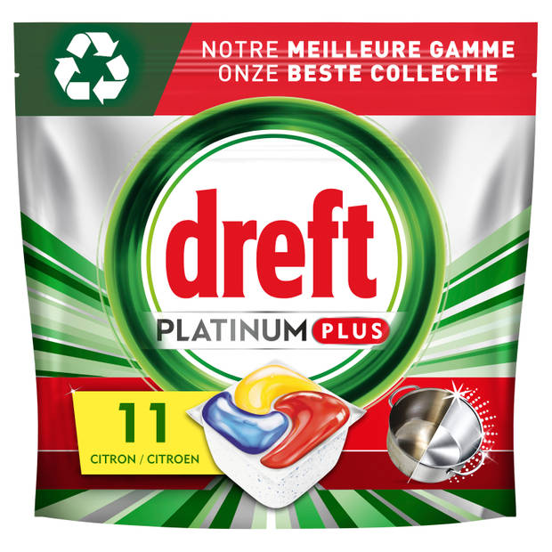 3875549-af14f19d Dreft Platinum Plus All In One Vaatwascapsules Citroen, Capsules
