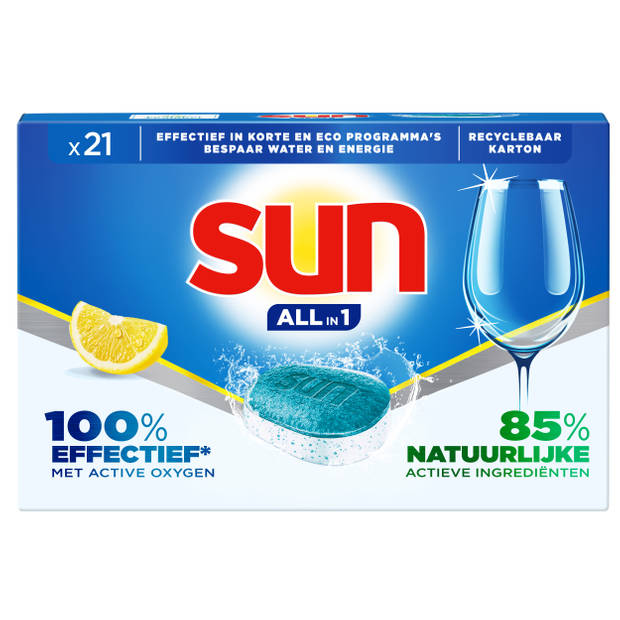 Sun All-in-1 Tabs Lemon